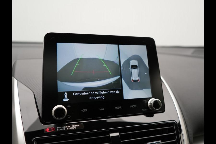 Mitsubishi Eclipse Cross 2.4 Instyle PHEV 188pk Dealer O.H | Trekhaak Afn. | Panodak | Adaptive Cruise | 360 Camera | Lederen Sportstoelen & Stuur Verwarmd | Keyless | Apple Carplay | Blis | Navigatie | Lane Assist | Plug In Hybrid