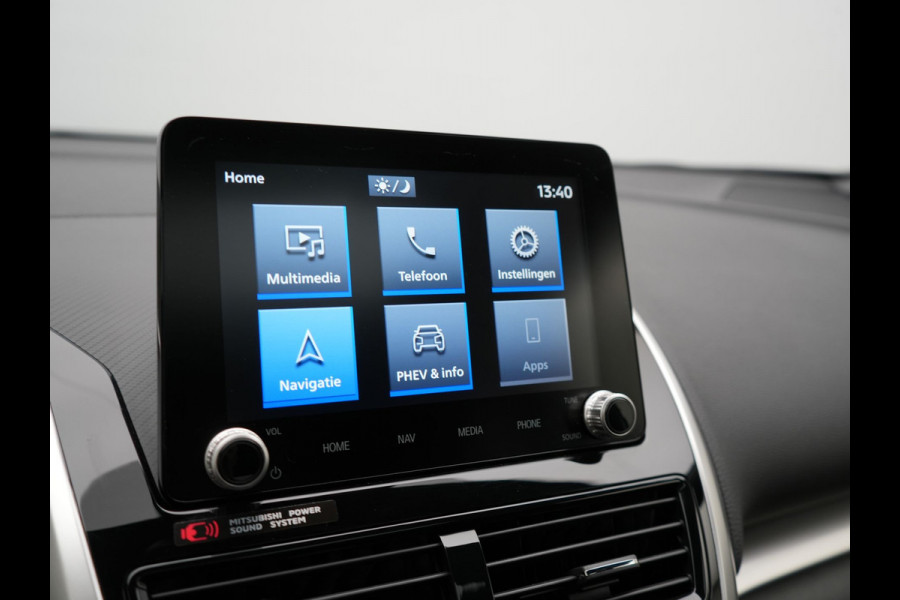 Mitsubishi Eclipse Cross 2.4 Instyle PHEV 188pk Dealer O.H | Trekhaak Afn. | Panodak | Adaptive Cruise | 360 Camera | Lederen Sportstoelen & Stuur Verwarmd | Keyless | Apple Carplay | Blis | Navigatie | Lane Assist | Plug In Hybrid