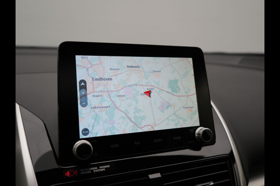 Mitsubishi Eclipse Cross 2.4 Instyle PHEV 188pk Dealer O.H | Trekhaak Afn. | Panodak | Adaptive Cruise | 360 Camera | Lederen Sportstoelen & Stuur Verwarmd | Keyless | Apple Carplay | Blis | Navigatie | Lane Assist | Plug In Hybrid