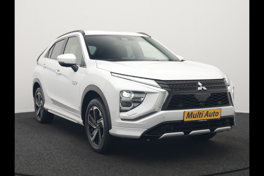 Mitsubishi Eclipse Cross 2.4 Intense+ PHEV 188pk Dealer O.H. | Trekhaak Afn. | 360 Camera | Adaptive Cruise | Alcantara Sportstoelen Verwarmd | Apple Carplay | Keyless | Stuur Verwarmd | Navigatie | Blis | DAB | Plug In Hybr