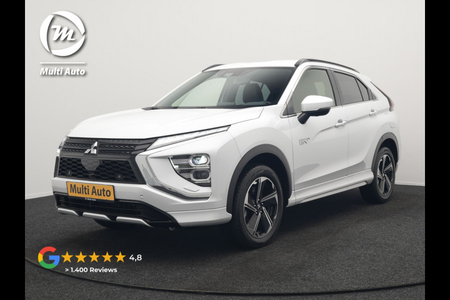 Mitsubishi Eclipse Cross 2.4 Intense+ PHEV 188pk Dealer O.H. | Adaptive Cruise | 360 Camera | Alcantara Sportstoelen & Stuur Verwarmd | Apple Carplay | Keyless | Blis | Navigatie Via TomTom | DAB | Plug In Hybrid