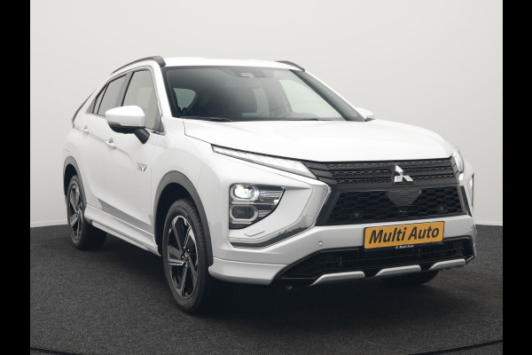 Mitsubishi Eclipse Cross 2.4 Intense+ PHEV 188pk Dealer O.H. | Adaptive Cruise | 360 Camera | Alcantara Sportstoelen & Stuur Verwarmd | Apple Carplay | Keyless | Blis | Navigatie Via TomTom | DAB | Plug In Hybrid