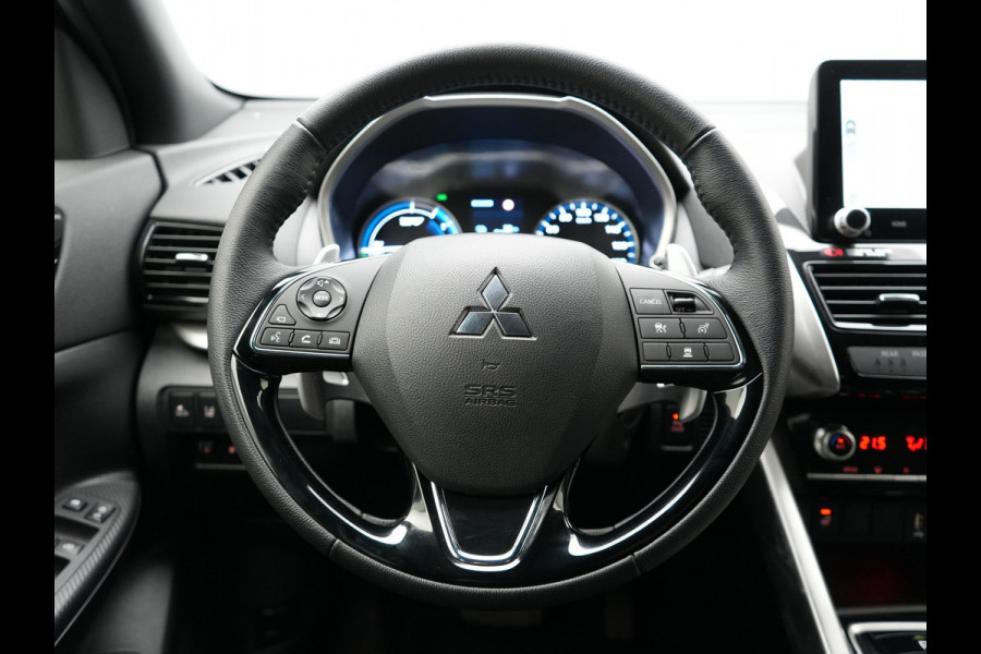 Mitsubishi Eclipse Cross 2.4 Intense+ PHEV 188pk Dealer O.H. | Adaptive Cruise | 360 Camera | Alcantara Sportstoelen & Stuur Verwarmd | Apple Carplay | Keyless | Blis | Navigatie Via TomTom | DAB | Plug In Hybrid