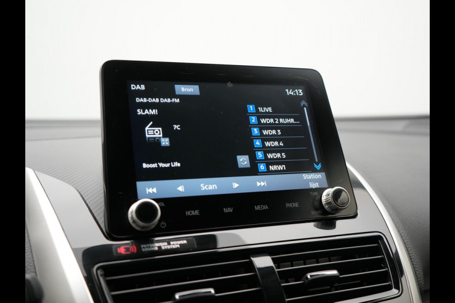 Mitsubishi Eclipse Cross 2.4 Intense+ PHEV 188pk Dealer O.H. | Adaptive Cruise | 360 Camera | Alcantara Sportstoelen & Stuur Verwarmd | Apple Carplay | Keyless | Blis | Navigatie Via TomTom | DAB | Plug In Hybrid