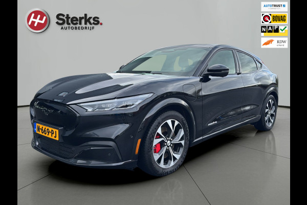 Ford Mustang Mach-E AWD 75 kWh AWD 92738 KM SOH 93 % ZEER MOOI LEDER 19"LM VELGEN NL AUTO