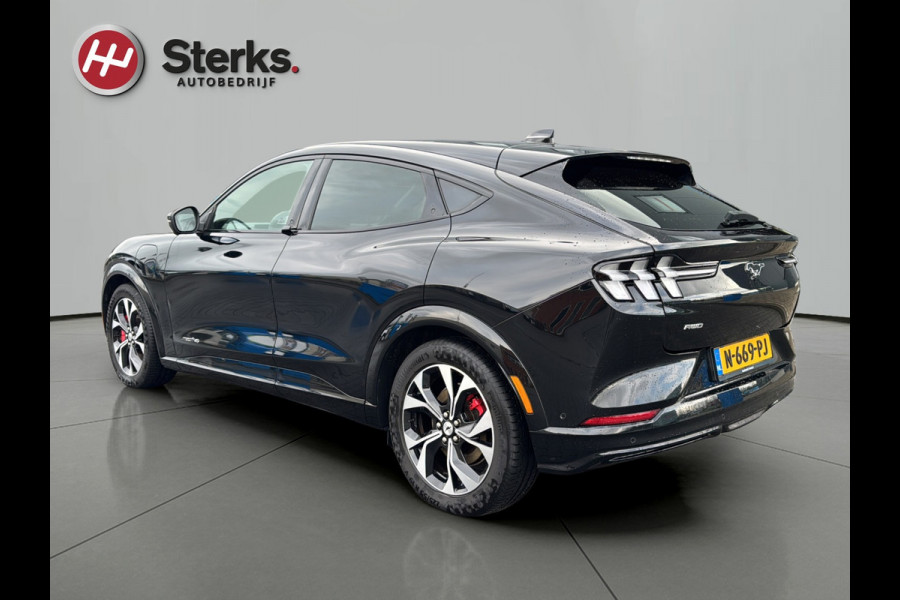 Ford Mustang Mach-E AWD 75 kWh AWD 92738 KM SOH 93 % ZEER MOOI LEDER 19"LM VELGEN NL AUTO