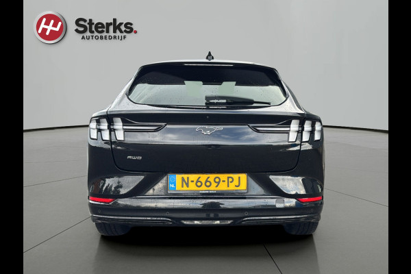 Ford Mustang Mach-E AWD 75 kWh AWD 92738 KM SOH 93 % ZEER MOOI LEDER 19"LM VELGEN NL AUTO