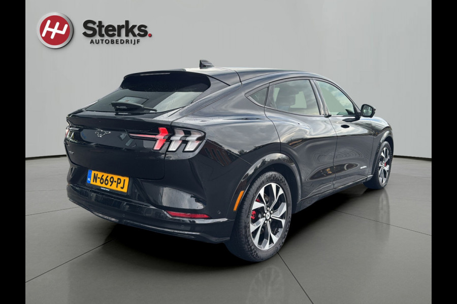 Ford Mustang Mach-E AWD 75 kWh AWD 92738 KM SOH 93 % ZEER MOOI LEDER 19"LM VELGEN NL AUTO