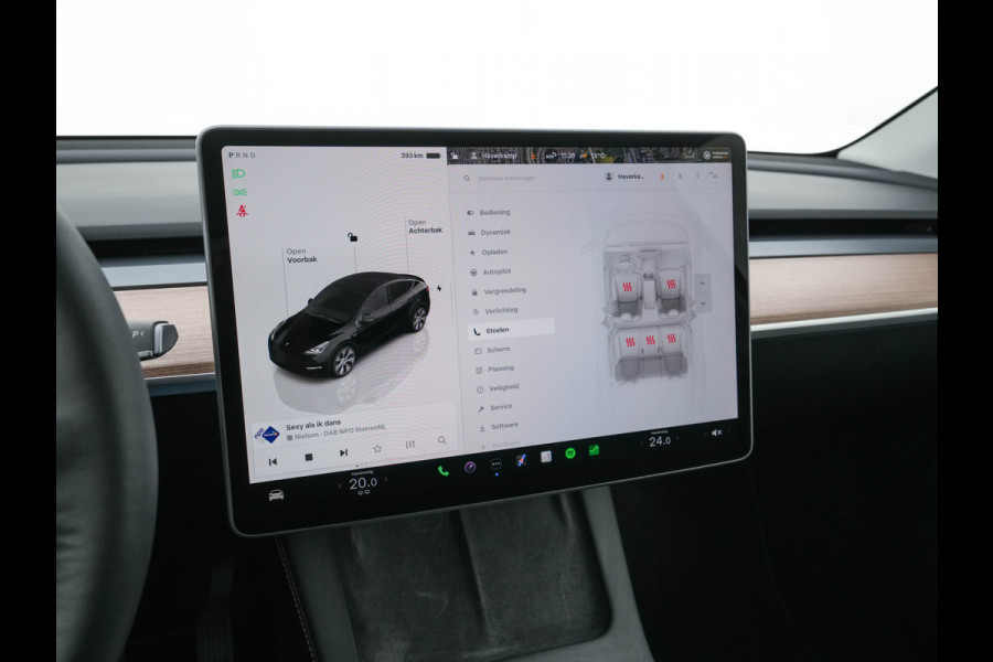 Tesla Model Y RWD 58 kWh [ 3-Fase-11kW ] {SOH-93%} (INCL-BTW) Aut. *HEATPUMP | PANO | LEATHER | AUTO-PILOT | NAVI-FULLMAP | MATRIX-LED | KEYLESS | CAMERA | DAB+ | HEATED-COMFORTSEATS | PRIVACYGLASS | TOPVIEW | 19''ALU*