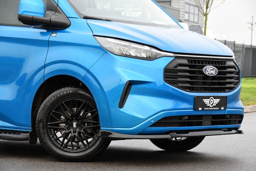 Ford Transit Custom 300 2.0 TDCI L2H1 Limited DC PB Edition Virtual, Cruise, Carplay, 2 x Schuifdeur, LED, 136pk, Automaat, Stuurverwarming, Stoelverwarming, Uniek!