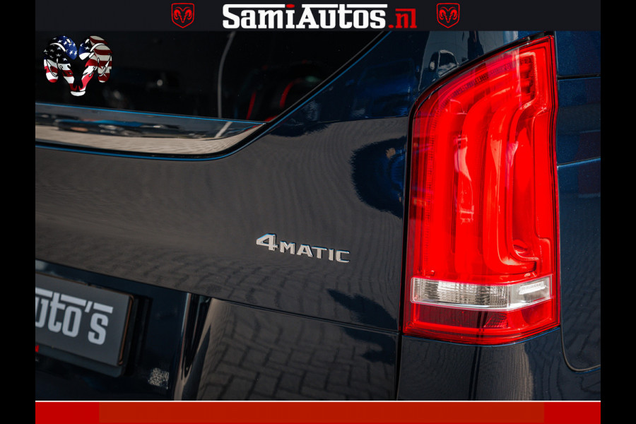 Mercedes-Benz V-Klasse AMG VIP PURE LUXE 6 PERSOONS | 4-MATIC | LANG | PANO DAK | EXCLUSIVE | ADAPTIVE CRUISE | ALCANTARA HEMEL | BURMESTER | 6 X STOELEN VERWARMD EN GEKOELD | ROYALE (CLASS) BEEN RUIMTE |
