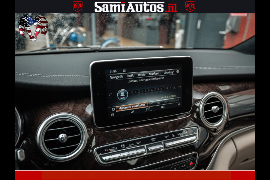 Mercedes-Benz V-Klasse AMG VIP PURE LUXE 6 PERSOONS | 4-MATIC | LANG | PANO DAK | EXCLUSIVE | ADAPTIVE CRUISE | ALCANTARA HEMEL | BURMESTER | 6 X STOELEN VERWARMD EN GEKOELD | ROYALE (CLASS) BEEN RUIMTE |