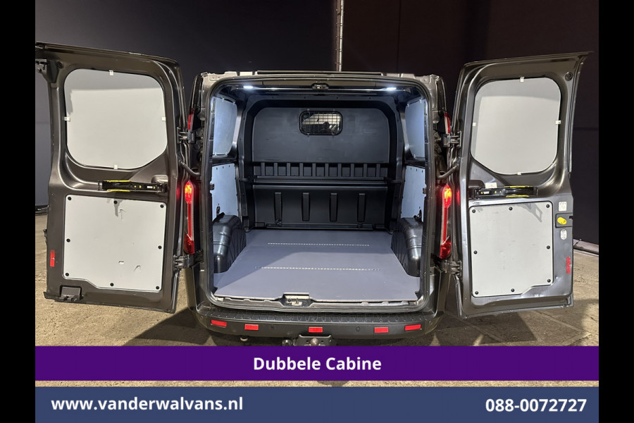 Ford Transit Custom 2.0 TDCI 170pk L2H1 Dubbele Cabine Euro6 Airco | 5-Zits | Camera | LED | Cruisecontrol | 2800kg Trekhaak Stoelverwarming, Verwarmde voorruit, Parkeersensoren