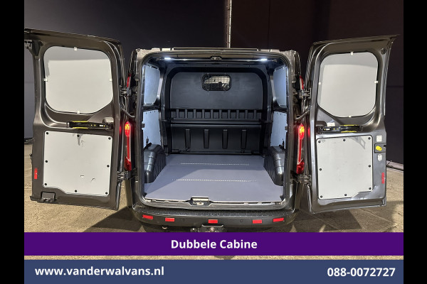 Ford Transit Custom 2.0 TDCI 170pk L2H1 Dubbele Cabine Euro6 Airco | 5-Zits | Camera | LED | Cruisecontrol | 2800kg Trekhaak Stoelverwarming, Verwarmde voorruit, Parkeersensoren