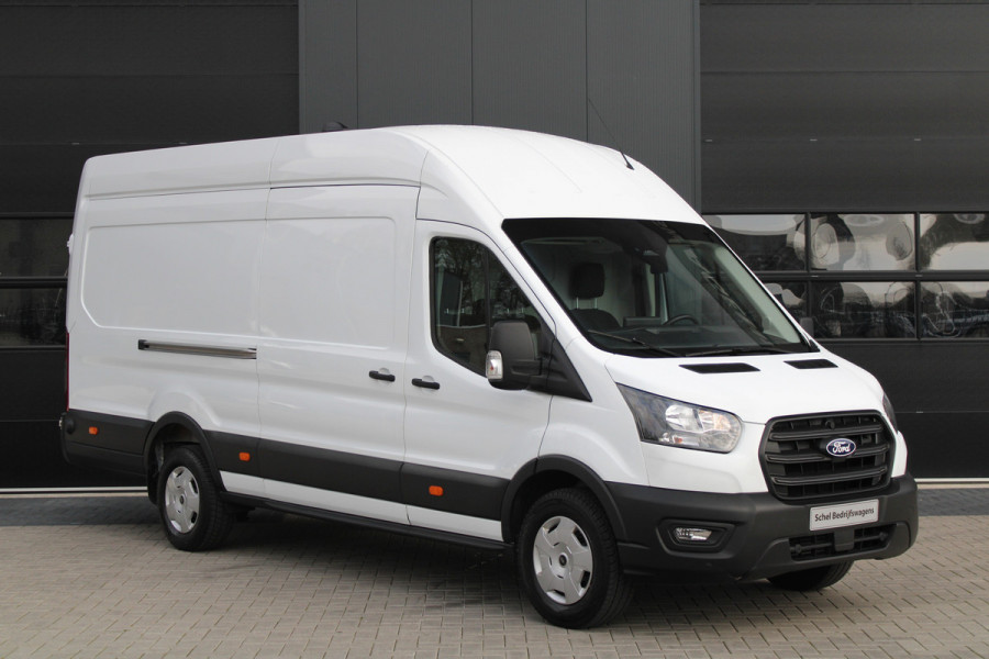 Ford Transit 350 2.0 TDCI L4H3 Trend RWD 130pk - 270gr deuren - Camera - Cruise - Carplay - Airco - PDC - Rijklaar