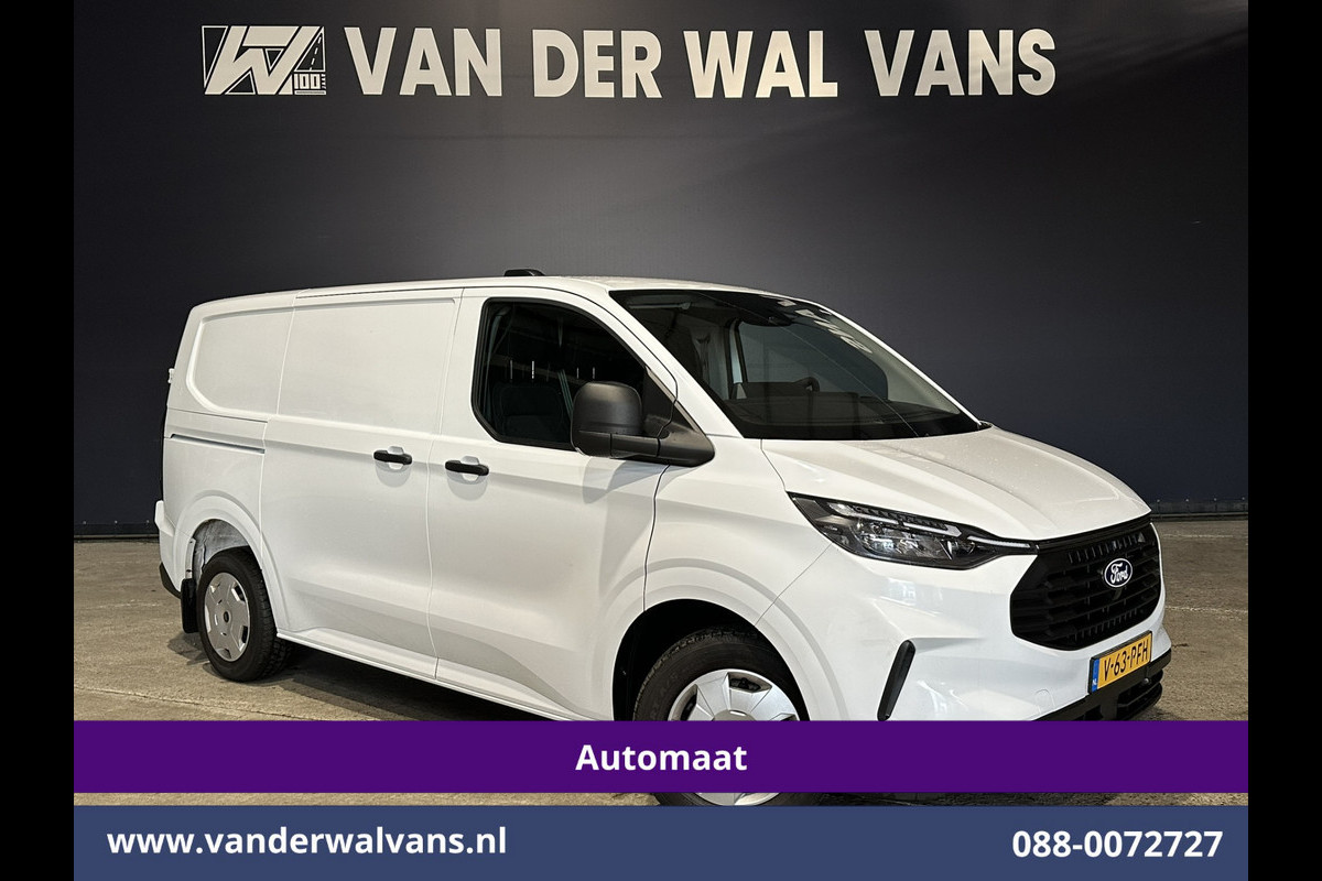 Ford Transit Custom 2.0 TDCI 136pk Automaat L1H1 Fabrieksgarantie Euro6 Airco | Camera | LED | Apple Carplay Android Auto, Cruisecontrol, Verwarmde voorruit, Parkeersensoren, Bijrijdersbank, 2800kg trekvermogen