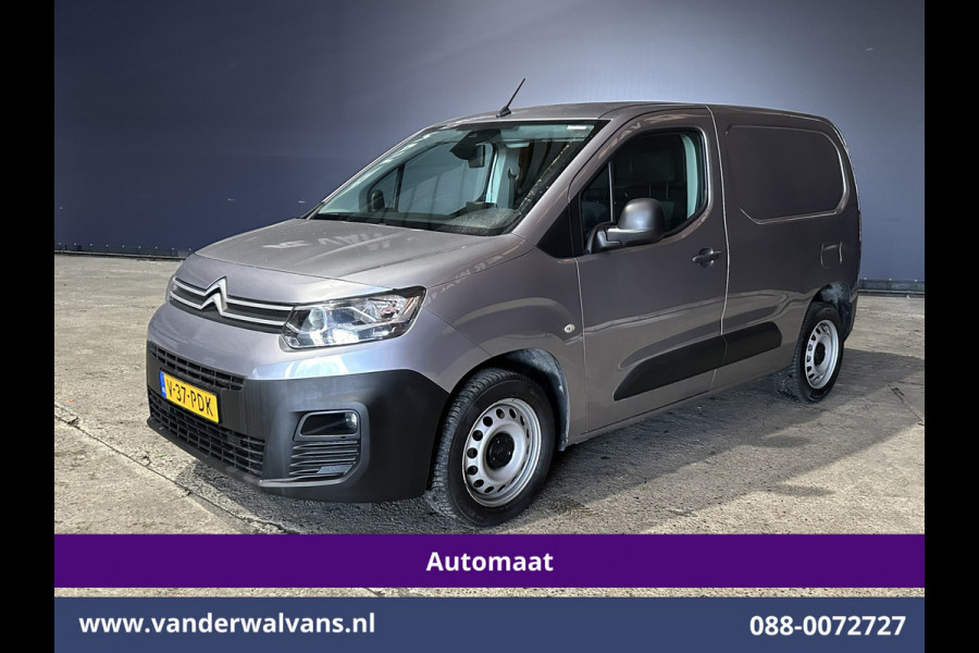 Citroën Berlingo 1.5 BlueHDI 131pk Automaat L1H1 Euro6 Airco | 3-Zits | Apple Carplay | Cruisecontrol Android Auto, Parkeersensoren, bijrijdersbank