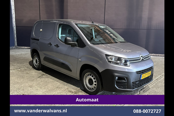 Citroën Berlingo 1.5 BlueHDI 131pk Automaat L1H1 Euro6 Airco | 3-Zits | Apple Carplay | Cruisecontrol Android Auto, Parkeersensoren, bijrijdersbank