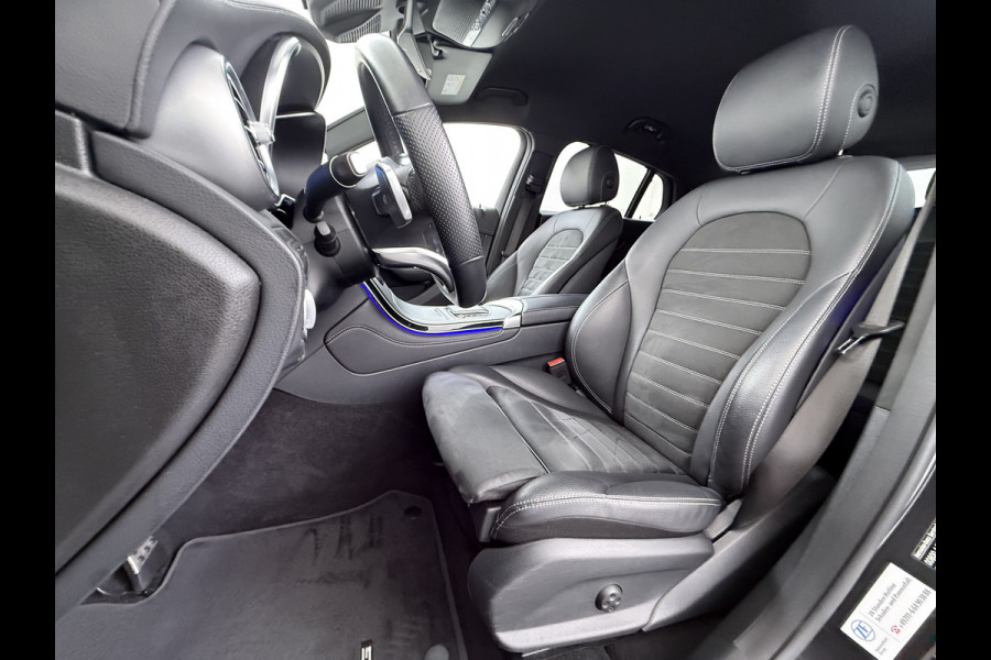 Mercedes-Benz GLC 300e AMG Coupé // Headup // Luchtvering // Memory // Burmester // 360 Camera // Distronic // Rijassistentie pakket // Keyless //