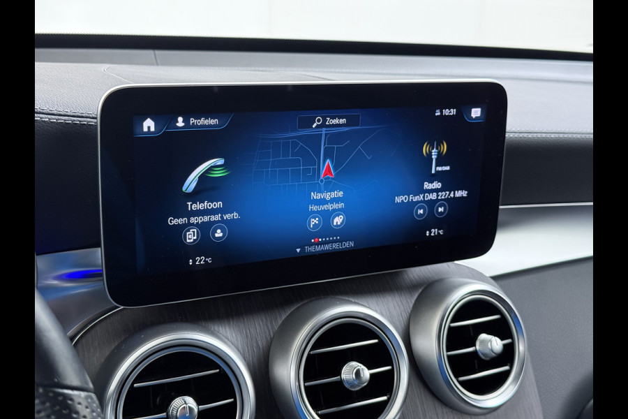 Mercedes-Benz GLC 300e AMG Coupé // Headup // Luchtvering // Memory // Burmester // 360 Camera // Distronic // Rijassistentie pakket // Keyless //