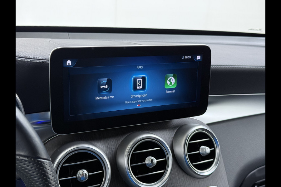 Mercedes-Benz GLC 300e AMG Coupé // Headup // Luchtvering // Memory // Burmester // 360 Camera // Distronic // Rijassistentie pakket // Keyless //