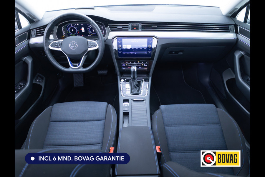 Volkswagen Passat Variant 1.4 TSI PHEV GTE Business Panorama dak | | Ergo Comfort stoel | Elec. klep | Stoel- & Stuurverw. | Navigatie, Headup, Camera,  Adaptieve Cruise, Automatisch inparkeren, Sfeerverlichting