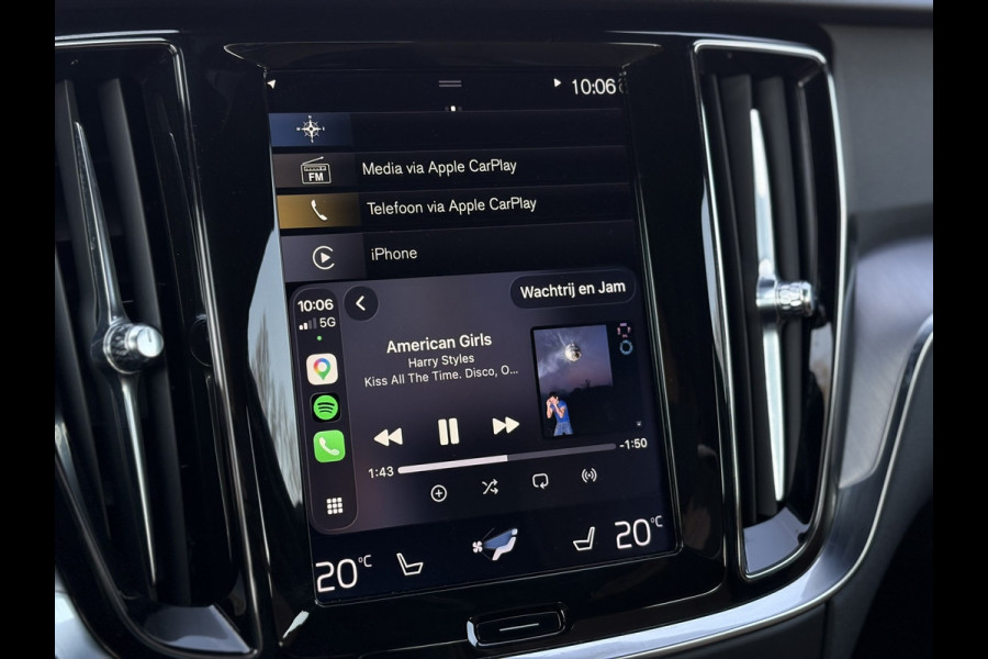 Volvo V60 2.0 T4 Momentum Pro |1e Eigenaar | Leder, Navi, Camera, Stoelverw., El. A.klep | Polestar Engineered |Dealeronderhouden|