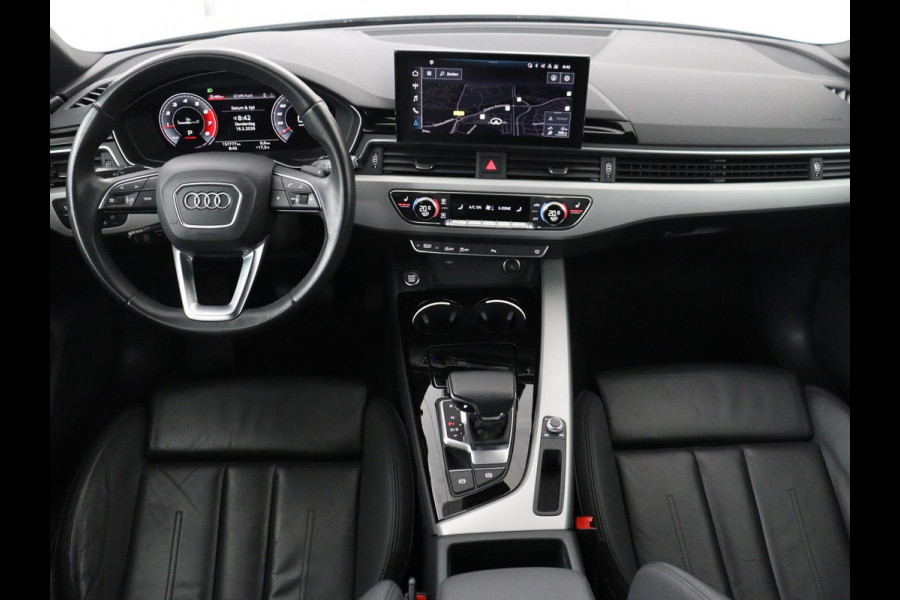 Audi A4 35 TFSI Business Edition | Leder | Stoelverwarming | Trekhaak | Adaptive cruise | Full LED | Carplay | Virtual Cockpit | Navigatie | File Assistent | Climate control | Parkeerhulp | Bluetooth