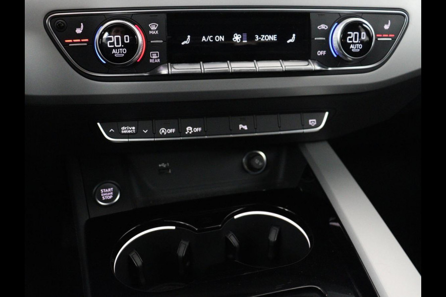 Audi A4 35 TFSI Business Edition | Leder | Stoelverwarming | Trekhaak | Adaptive cruise | Full LED | Carplay | Virtual Cockpit | Navigatie | File Assistent | Climate control | Parkeerhulp | Bluetooth