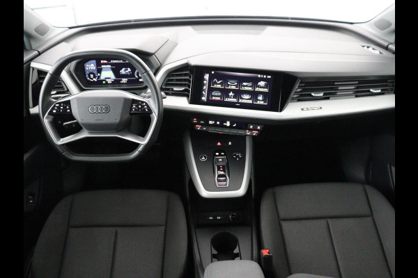 Audi Q4 e-tron 35 Launch edition 55 kWh | Warmtepomp | Stoelverwarming | Carplay | Full LED | 19'' | Navigatie | Parkeerhulp | DAB | Climate control | Cruise control | Bluetooth