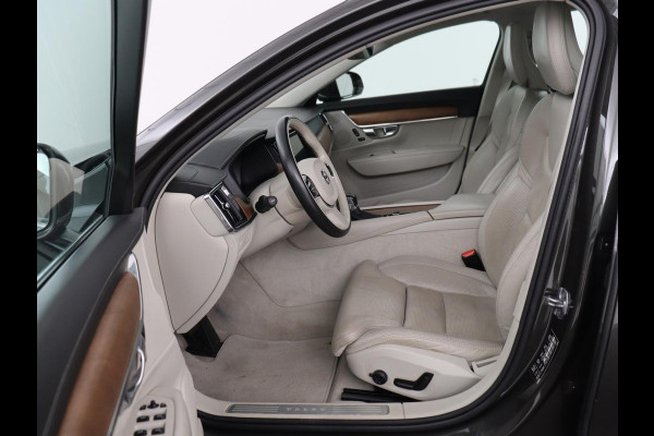 Volvo S90 2.0 T4 Business Luxury+ | Schuifdak | Stoelventilatie | Head-Up | Massage | Standkachel | 360 Camera | Leder | Head-Up | Adaptive cruise | Carplay | Park Assist | Achterbankverwarming | Navigatie