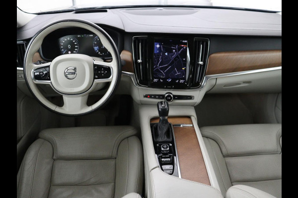 Volvo S90 2.0 T4 Business Luxury+ | Schuifdak | Stoelventilatie | Head-Up | Massage | Standkachel | 360 Camera | Leder | Head-Up | Adaptive cruise | Carplay | Park Assist | Achterbankverwarming | Navigatie