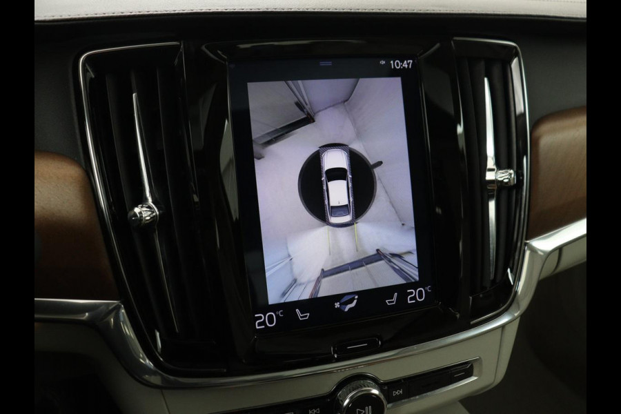 Volvo S90 2.0 T4 Business Luxury+ | Schuifdak | Stoelventilatie | Head-Up | Massage | Standkachel | 360 Camera | Leder | Head-Up | Adaptive cruise | Carplay | Park Assist | Achterbankverwarming | Navigatie