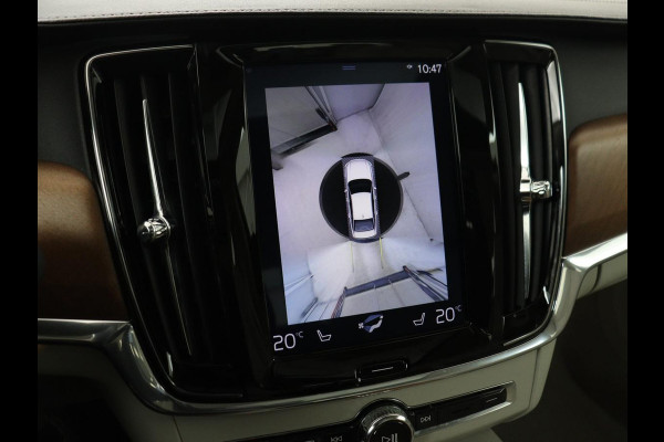 Volvo S90 2.0 T4 Business Luxury+ | Schuifdak | Stoelventilatie | Head-Up | Massage | Standkachel | 360 Camera | Leder | Head-Up | Adaptive cruise | Carplay | Park Assist | Achterbankverwarming | Navigatie