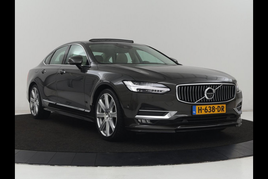 Volvo S90 2.0 T4 Business Luxury+ | Schuifdak | Stoelventilatie | Head-Up | Massage | Standkachel | 360 Camera | Leder | Head-Up | Adaptive cruise | Carplay | Park Assist | Achterbankverwarming | Navigatie
