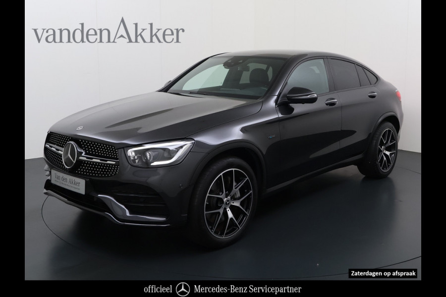 Mercedes-Benz GLC 300e AMG Coupé // Headup // Luchtvering // Memory // Burmester // 360 Camera // Distronic // Rijassistentie pakket // Keyless //