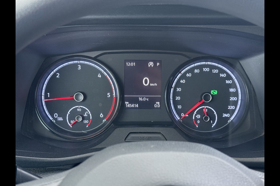 Volkswagen Transporter 2.0TDI 150PK AUT-7 3-Pers. Euro 6 Trekhaak Navi* Apple Carplay Android Auto Airco Cruise Control Pdc Comfortline Betonplex Vloer Lat om Lat Wandbetimmering Schuifdeur 2.500KG Trekgewicht 1e Eigenaar Origineel Nederlandse Bestelbus