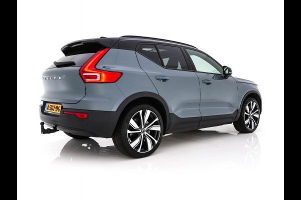 Volvo XC40 Recharge P8 AWD R-Design [ 3-Fase-11kW ] {SOH-90%} (INCL-BTW) Aut. *PANO | LEATHER-ALCANTARA | ADAPTIVE-CRUISE | DIGI-COCKPIT | FULL-LED | HARMAN/KARDON | TOPVIEW | NAVI-FULLMAP | ECC | PDC | KEYLESS | HEATED-SPORTSEATS | TOWBAR | 20''ALU*