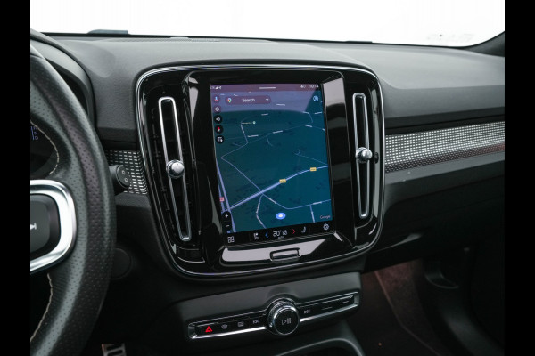 Volvo XC40 Recharge P8 AWD R-Design [ 3-Fase-11kW ] {SOH-90%} (INCL-BTW) Aut. *PANO | LEATHER-ALCANTARA | ADAPTIVE-CRUISE | DIGI-COCKPIT | FULL-LED | HARMAN/KARDON | TOPVIEW | NAVI-FULLMAP | ECC | PDC | KEYLESS | HEATED-SPORTSEATS | TOWBAR | 20''ALU*