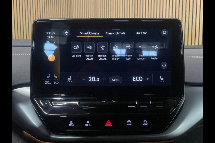 Volkswagen ID.4 Pro Business Advantage 77 kWh|93%SOH|TREKHAAK|MASSAGE|ELEK.STOELEN|ACC|CAMERA|CARPLAY|STOEL+STUURVERW|NL|NAP|1EIG|