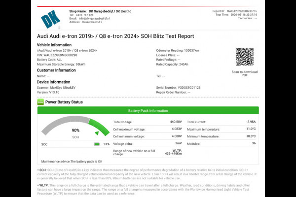 Audi e-tron 55 Quattro Business Edition 95 kWh|90% SOH|GROTE ACCU|UNIEK LEDER|MEMORY|CLIMATE+CRUISE|NAVI|ORG.NL|NAP|IN. BTW|1eEIG|