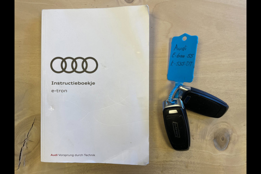 Audi e-tron 55 Quattro Business Edition 95 kWh|90% SOH|GROTE ACCU|UNIEK LEDER|MEMORY|CLIMATE+CRUISE|NAVI|ORG.NL|NAP|IN. BTW|1eEIG|