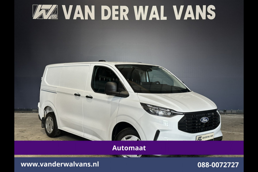 Ford Transit Custom 2.0 TDCI 136pk Automaat L1H1 Fabrieksgarantie Euro6 Airco | Camera | LED | Cruisecontrol | Apple Carplay Android Auto, Verwarmde voorruit, Parkeersensoren, Bijrijdersbank, 2800kg trekvermogen