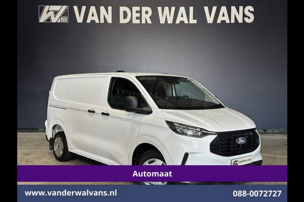 Ford Transit Custom 2.0 TDCI 136pk Automaat L1H1 Fabrieksgarantie Euro6 Airco | Camera | LED | Cruisecontrol | Apple Carplay Android Auto, Verwarmde voorruit, Parkeersensoren, Bijrijdersbank, 2800kg trekvermogen