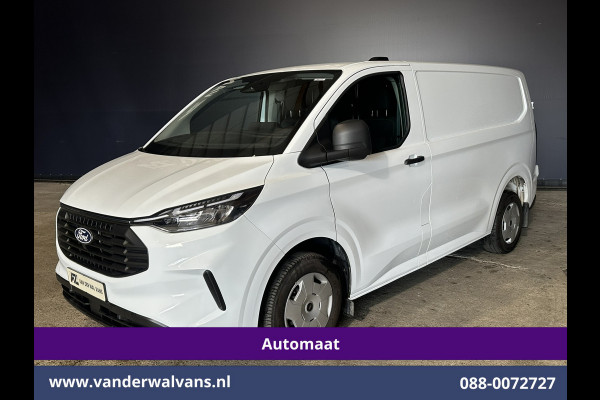 Ford Transit Custom 2.0 TDCI 136pk Automaat L1H1 Fabrieksgarantie Euro6 Airco | Camera | LED | Cruisecontrol | Apple Carplay Android Auto, Verwarmde voorruit, Parkeersensoren, Bijrijdersbank, 2800kg trekvermogen