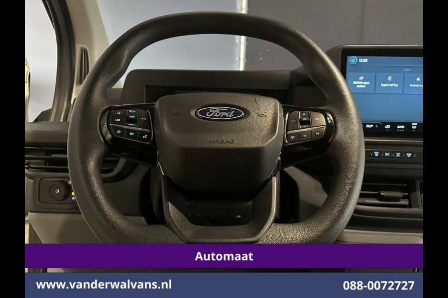Ford Transit Custom 2.0 TDCI 136pk Automaat L1H1 Fabrieksgarantie Euro6 Airco | Camera | LED | Cruisecontrol | Apple Carplay Android Auto, Verwarmde voorruit, Parkeersensoren, Bijrijdersbank, 2800kg trekvermogen