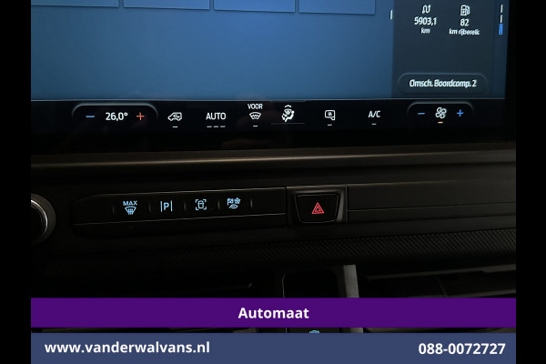 Ford Transit Custom 2.0 TDCI 136pk Automaat L1H1 Fabrieksgarantie Euro6 Airco | Camera | LED | Cruisecontrol | Apple Carplay Android Auto, Verwarmde voorruit, Parkeersensoren, Bijrijdersbank, 2800kg trekvermogen