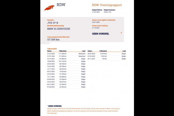 BMW X1 xDrive25e Executive CAMERA / CARPLAY / HEAD UP DISPLAY / LEDER / LED / CRUISE CONTROLE / STOELVERWARMING