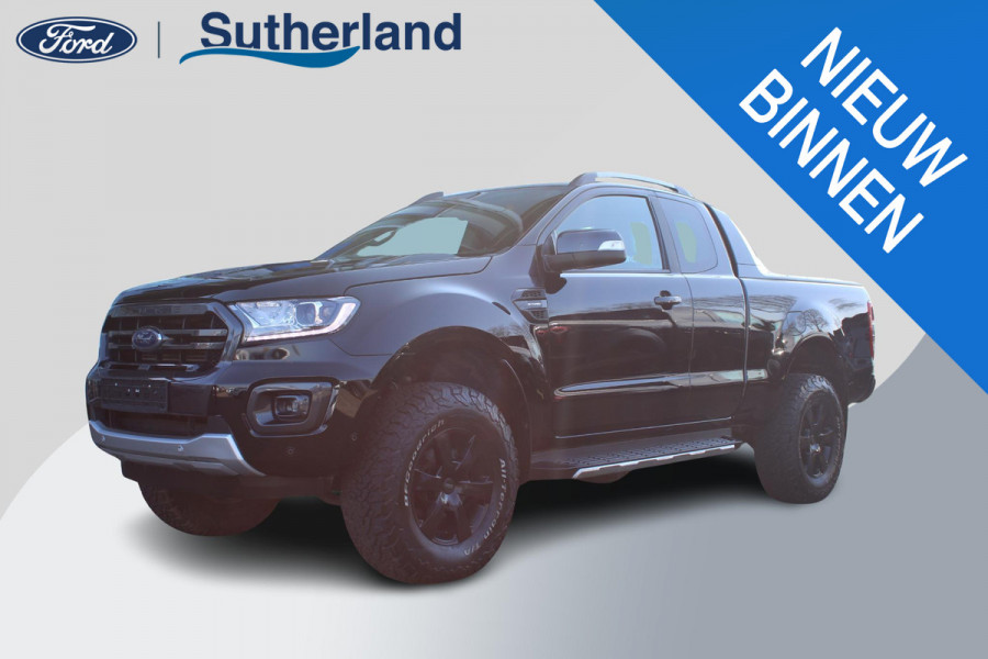 Ford Ranger 2.0 EcoBlue Wildtrak Supercab | Trekhaak 3500KG | Camera | Stoelverwarming | Climate Control | Navigatie | Cruise Control |