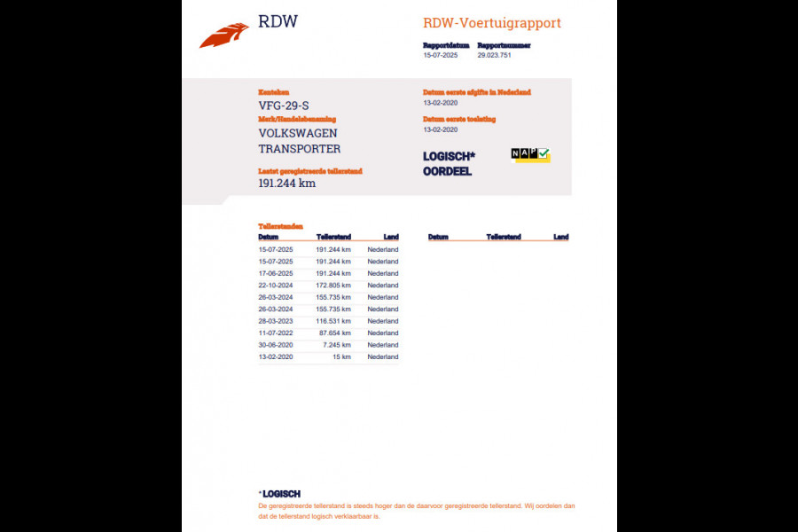 Volkswagen Transporter 2.0 TDI L2H1 30 Comfortline AIRCO / CRUISE CONTROLE / NAVI / CARPLAY / VERLAAGD